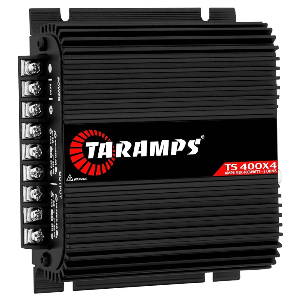 TS400X4 タランプスアンプ 4チャネルカーオーディオ 楽天市場】TARAMPS タランプス アンプ TS400X4 4チャンネル